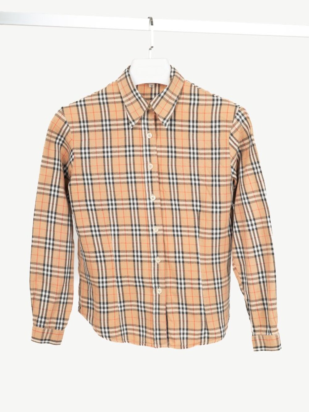 Burberry Vintage House Check Cotton-Flannel Buttoned Shirt